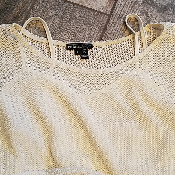 2 for $8 Classy white knit top - Picture 3 of 3